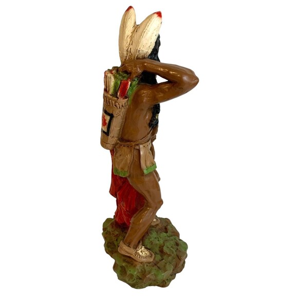 Native American Indian Warrior Statue 14" Figure Universal Statuary 1976 - Picture 8 of 16